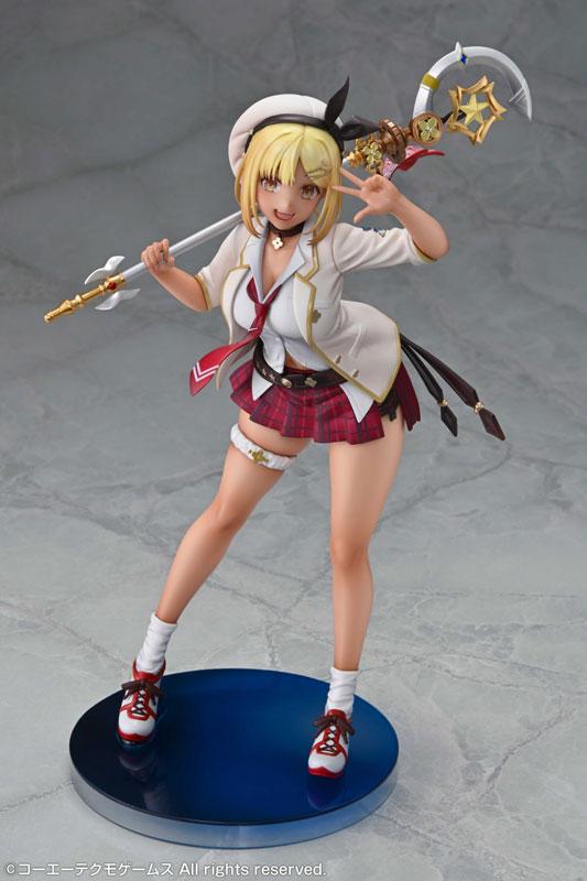 [預訂] 萊莎 蕾斯萊莉學園Ver 完成品模型，持法杖，比V字手勢。