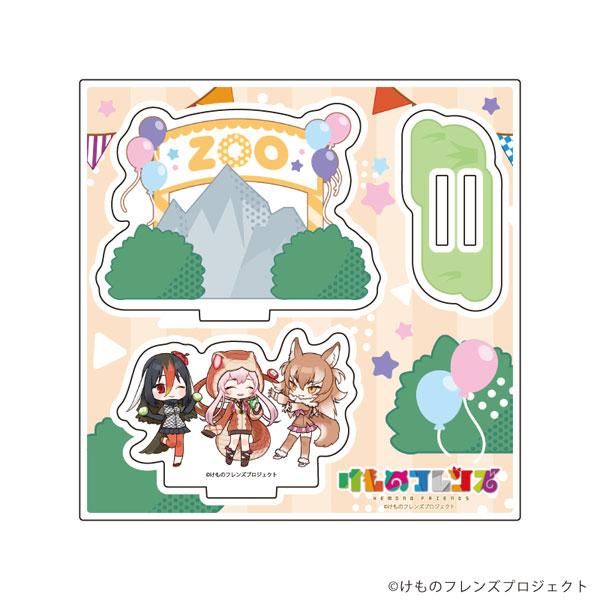 [預訂] 立牌「動物朋友」01/大班＆日本狼＆沖繩秧雞(POP Art插圖)《25年10月預約》