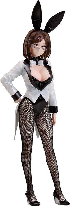 古賀木葉兔女郎Ver. 1/6模型：穿著兔女郎裝、網襪和高跟鞋的女性角色。