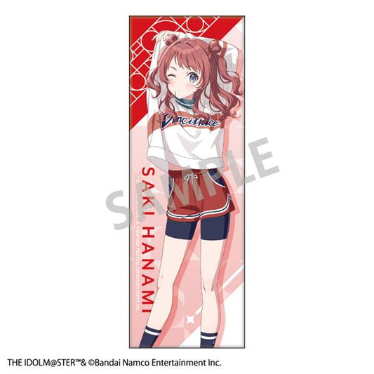 [Pre-order] School Idol Master Rectangular Badge Hanami Saki "Pre-order for January 25"