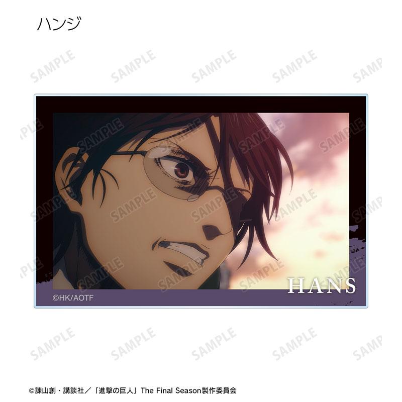 [Pre-order] Attack on Titan Exchange Scene Writing Acrylic Cards vol.2 7 pieces in BOX "October 24 Pre-order"