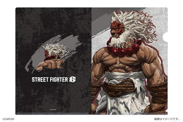 [預訂] 街頭霸王6 A4透明文件夾，鬼豪設計，全身及Q版圖樣。