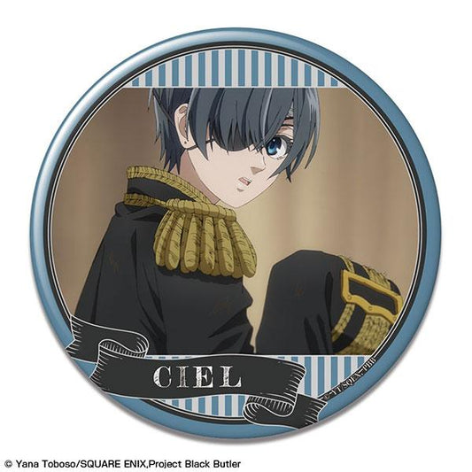 [Pre-order] TV animation "Black Butler -Boarding School Chapter-" Badge Design 14 (Ciel Phantomhive/D) "Reservation for November 24"