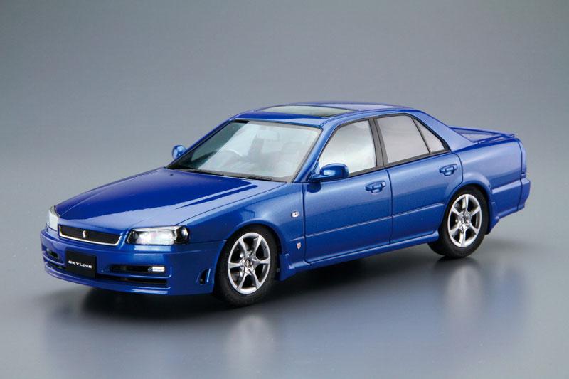 [預訂] 模型車 No.98 1/24 日產 ER34 Skyline 25GT-X 渦輪 ’98/25GT 渦輪 ’01 模型《25年2月預約》