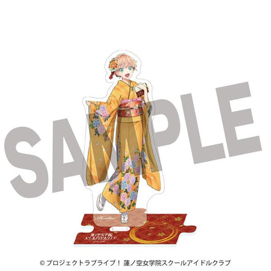 [Pre-order] Love Live! Hasunokora Girls' Academy Academy Idol Club Kaga Yuzen Standing Sign Hinoshita Kaho "Reservation for December 24"