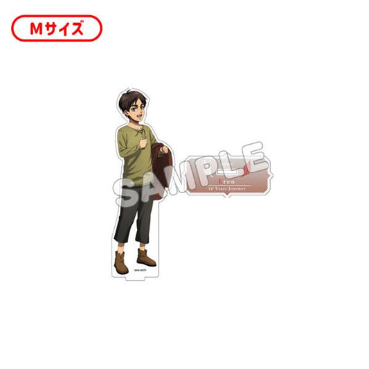 [Pre-order] Attack on Titan 10 Years Journey Newly drawn stand M Eren (past) "Pre-order for September 24"