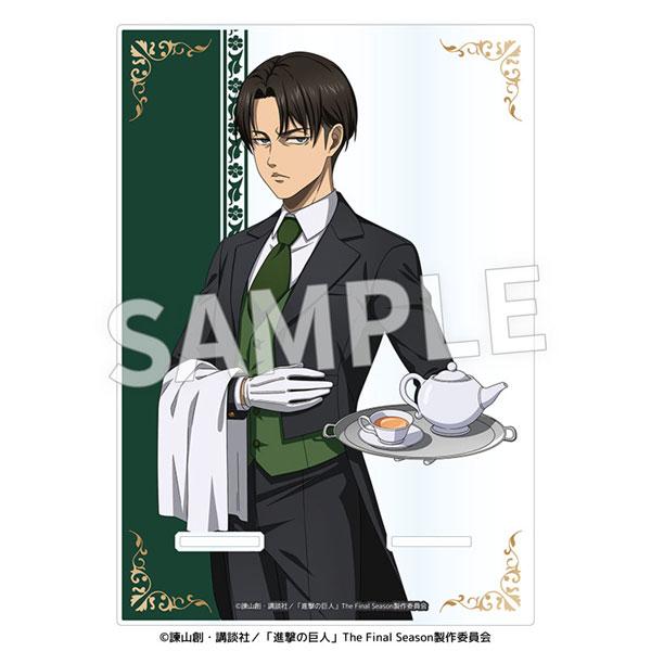 [預訂] TV動畫『進擊的巨人』執事裝扮 壓克力多功能立牌 里維《25年10月預約》