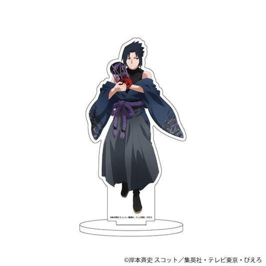 [Pre-order] Stand "NARUTO &amp; BORUTO" 66/Sasuke Uchiha and musical instruments ver. (newly drawn illustrations) "Pre-order for July 24"