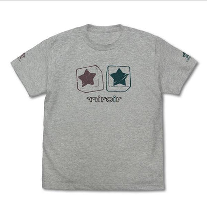 [預訂] 偶像大師 灰姑娘女孩 miroir標誌 T恤/MIX GRAY-M《25年10月預約》