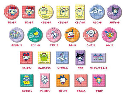 [預訂] 這個那個小CAN徽章 Tamagotchi×三麗鳥角色 46個入BOX《24年11月預約》