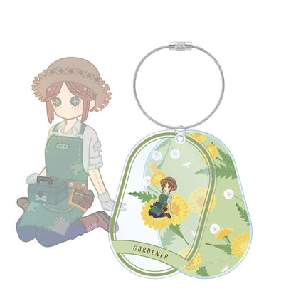 [預訂] IdentityV 第五人格 庭師 Botania 2連金屬鑰匙圈《25年12月預約》