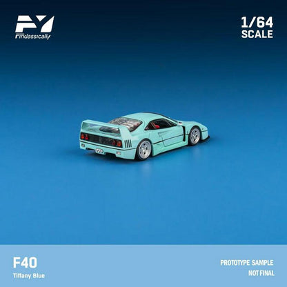 [預訂] 1/64 F40 Tiffany Blue《25年5月預約》