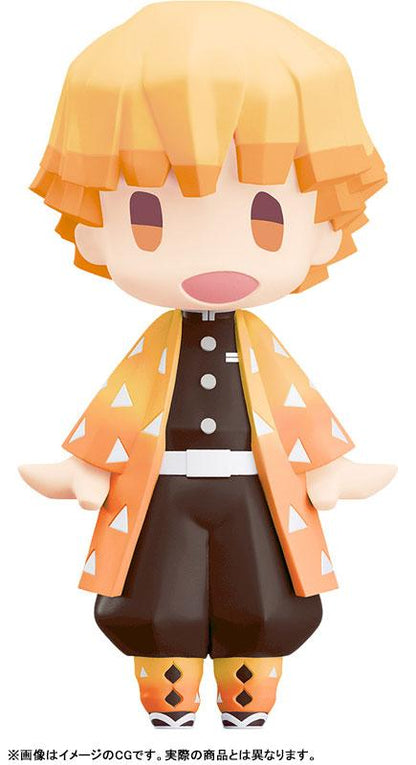 [預訂] 鬼滅之刃 我妻善逸 完成品模型，Q版造型，站立姿勢。