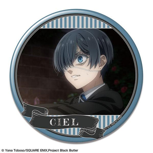 [Pre-order] TV Animation Black Butler - Boarding School Chapter - Badge Design 18 (Ciel Phantomhive/H) "Reservation for November 24"