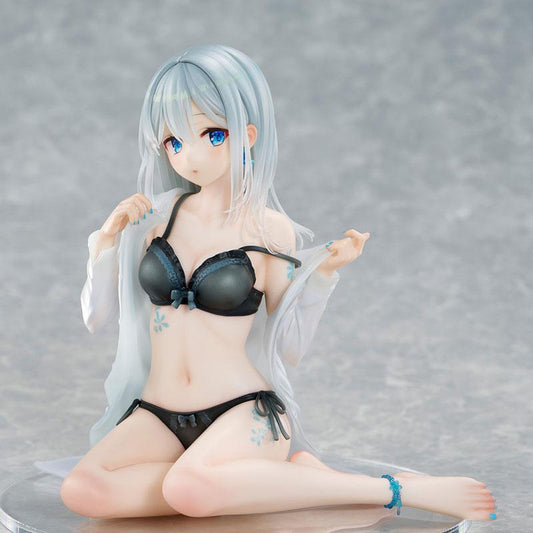 [Pre-order] Fuumi illustration "Silver-haired Girl Dressed Up ~ Morning with Blue Sky ~ Limited Clothing Edition" Finished Model "Reservation for May 25"