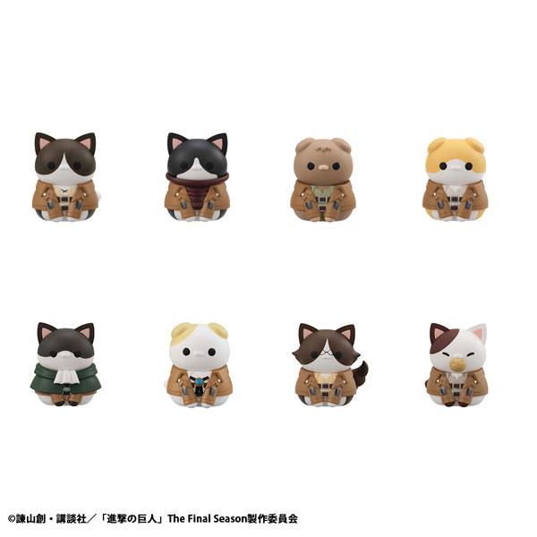 [預訂] MEGA CAT PROJECT 進擊的巨人 進擊的喵咪 調查兵團集合喵！ 8個入BOX（再售）《26年1月預約》