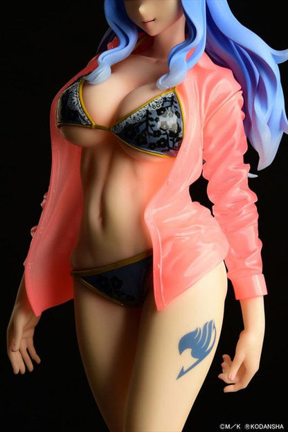 [預訂] FAIRY TAIL 茱比亞·洛克沙Gravure_Style『黑比基尼！！』溼透了的白襯衫SP 1/6 完成品模型《24年12月預約》