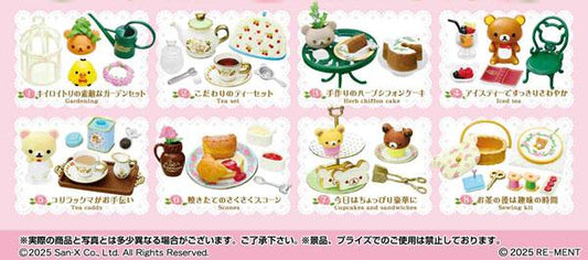 [Pre-order] Rilakkuma's longed-for British Tea Time 8 pieces in BOX (resale) "February 25 reservation"