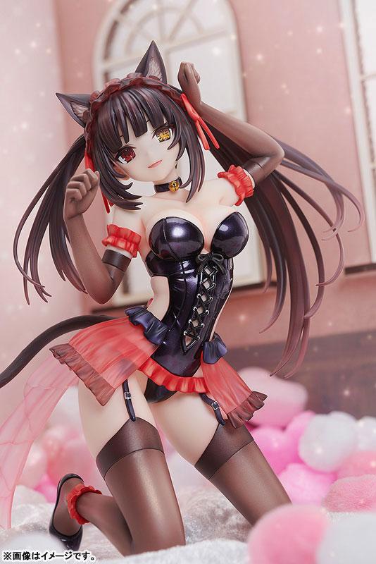 [Pre-order] "Date A Live Akuro New Chapter: Virtual or Real" original version Tokisaki Kurumi cat ears ver. 1/7 finished model "February 25 reservation"