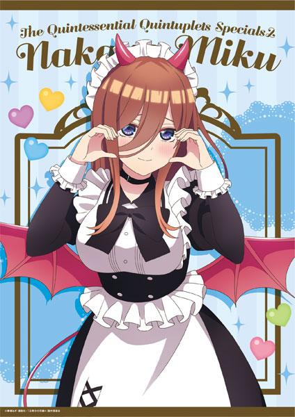 [預訂] 五等分的花嫁* 透明海報 (小惡魔女僕)中野三玖《25年7月預約》