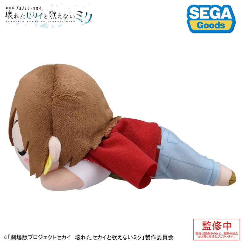 [預訂] 「劇場版世界計畫 崩壞的世界 & 無法歌唱的未來」躺臥 毛公仔 街道世界的MEIKO《25年11月預約》