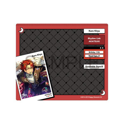 [預訂] 偶像夢幻祭 DECOPAD，鬼龍紅郎立繪角色卡片及角色資訊背景墊。