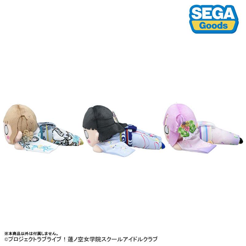 [預訂] Love Live!蓮之空女學院學園偶像俱樂部 躺臥 毛公仔 “徒町小鈴-加賀友禪合作款服裝”(S)《25年12月預約》