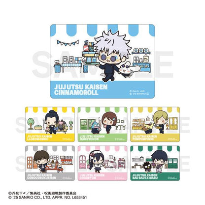 [預訂] 咒術迴戰懷玉・玉折×三麗鷗角色 隨機透明卡 7個入BOX《25年8月預約》