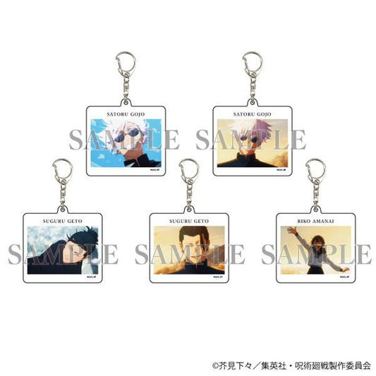 [Pre-order] Keychain "Magic Kaisen Kaitama・Tamazuri" 11/scene illustrations 5 pieces in BOX "June 24 reservation"