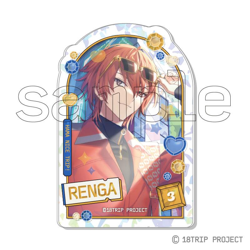 [預訂] 18TRIP 珠寶牌Collection Vol.1其中一款設計，角色戴太陽眼鏡，穿紅色外套。