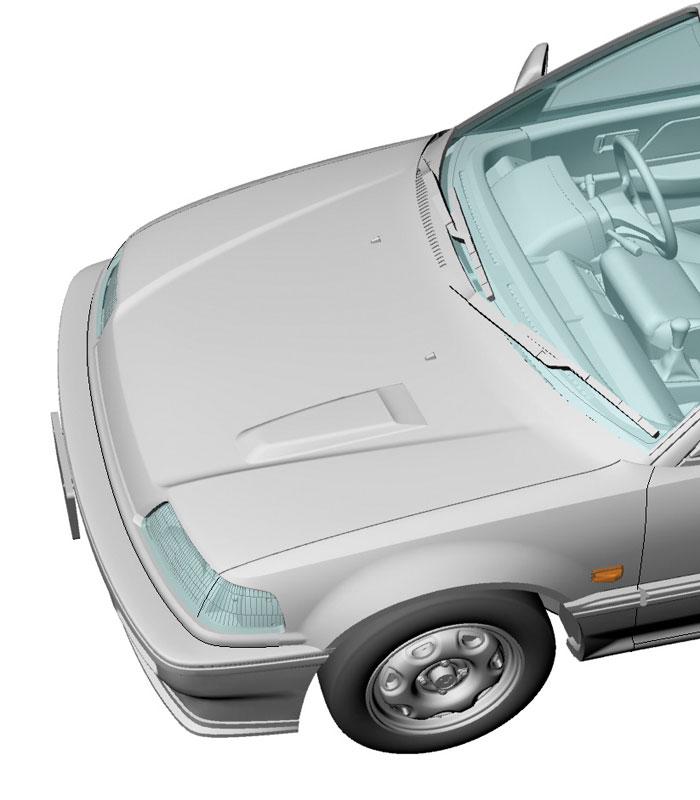 [預訂] 1/24 本田 Civic Si (EF3) (1987) 模型《25年8月預約》