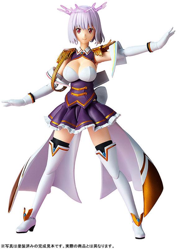 新條茜(New Order)可動塑膠模型，劇場版『GRIDMAN Universe』，擺出姿勢。