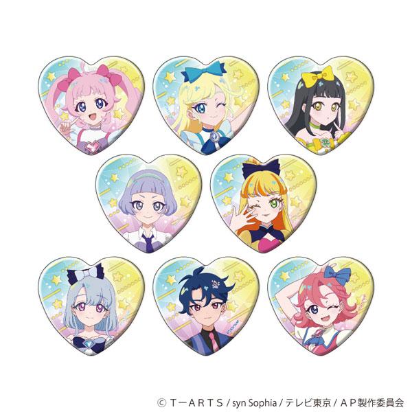 [預訂] 愛心型徽章「祕密的偶像公主」01/官方插圖 8個入BOX《25年10月預約》