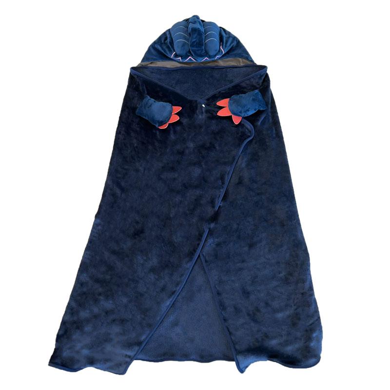 [預訂] 魔物獵人 MonDefo 毛茸茸雨披 黑蝕龍《26年3月預約》