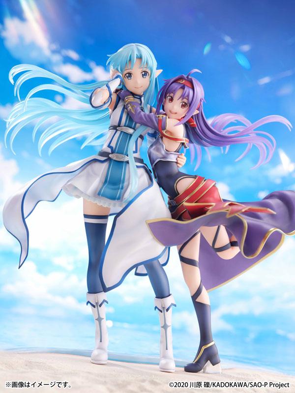 [Pre-order] "Sword Art Online" Asuna &amp; Yuki-Ending Ver.- 1/7 finished model "Pre-order for May 25"