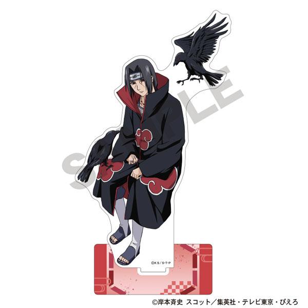 [預訂] NARUTO 宇智波鼬 立牌，鼬身穿曉組織服裝，烏鴉伴隨。