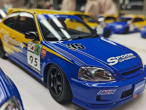 [預訂] 1/18 本田 Civic Type R(EK9) Spoon 賽車 #95《25年1月預約》