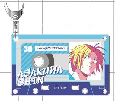 朝倉新《坂本日常》卡帶造型鑰匙扣，LetterColle03系列設計。