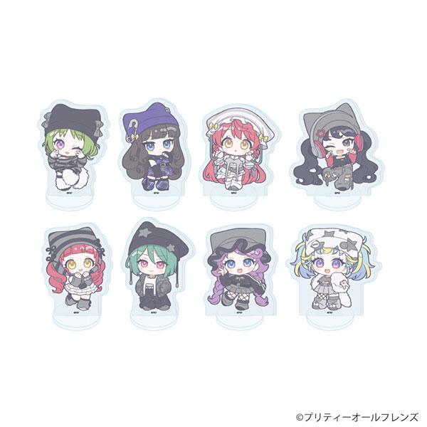 [預訂] 壓克力迷你立牌「Pretty All Friends」14/貓耳針織帽ver. 迷你角色插圖 8個入BOX《25年5月預約》