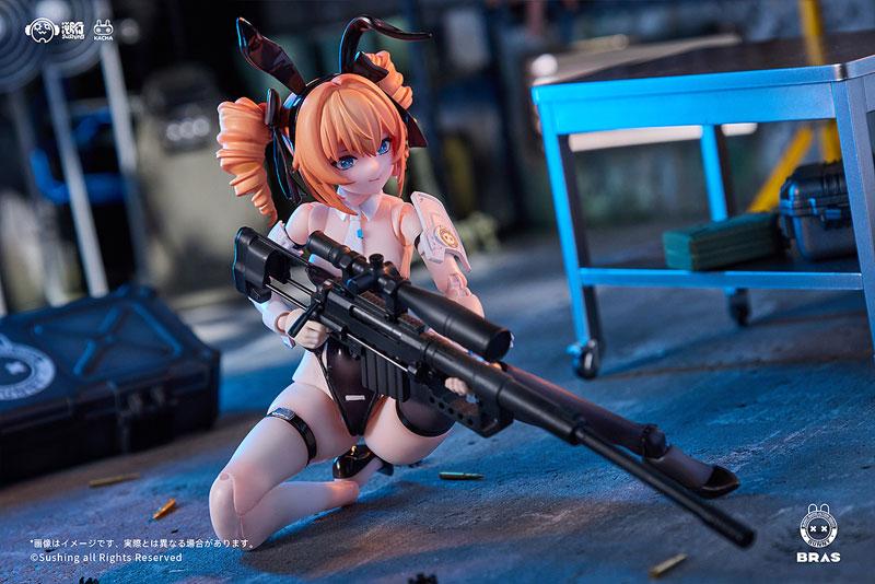 [Pre-order] Sushing BUNNY RAPID ACTION SQUAD Sniper・Leonie 1/12 movable figure "Pre-order for July 25"