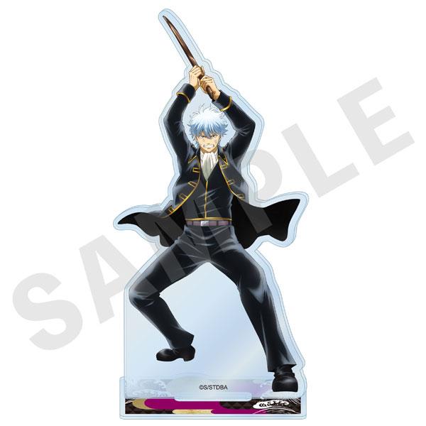 [預訂] 「銀魂」真選組動亂篇立牌，角色持劍向上攻擊姿勢。