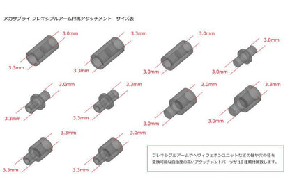 [預訂] M.S.G 造型輔助用品 機甲供給02 柔韌臂B（再售）《25年4月預約》