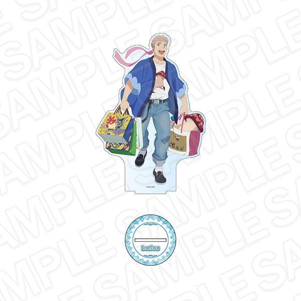 [預訂] 迷宮飯 萊歐斯 AKIBA風格 大立牌，手持購物袋，潮流休閒裝扮。