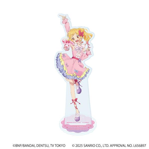 [預訂] 虹野夢×BONBONRIBBON合作立牌，粉色洋裝，手持邦邦兔。
