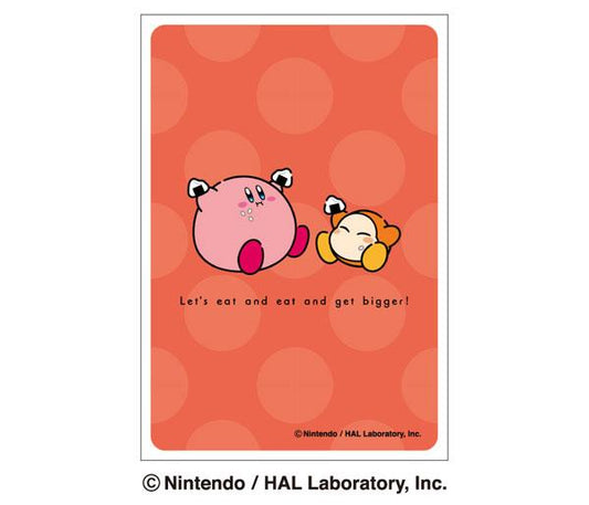 [預訂] 卡比 play with 瓦豆魯迪 角色卡套迷你 ENS-11 我開動囉！(飽足) Pack《25年11月預約》