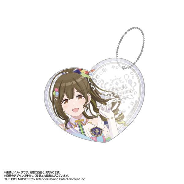 [預訂] 偶像大師 閃耀色彩 桑山千雪心形掛件立牌，可愛微笑特寫。