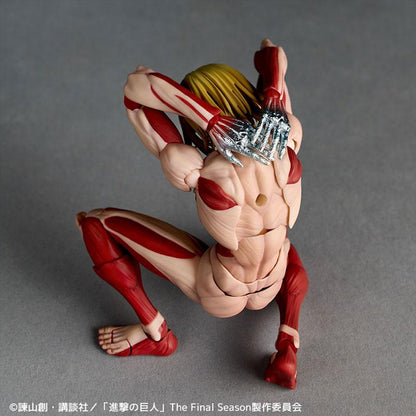 [期間限定](特典) REVOLTECH Amazing Yamaguchi 進擊的巨人 女型巨人（再販）《26年4月預約》