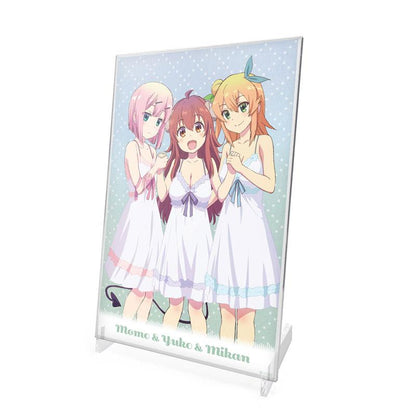 [Reservation] Street Corner Demon 2-chome Yuko &amp; Peach &amp; Orange Acrylic Stand "Reservation for October 24"