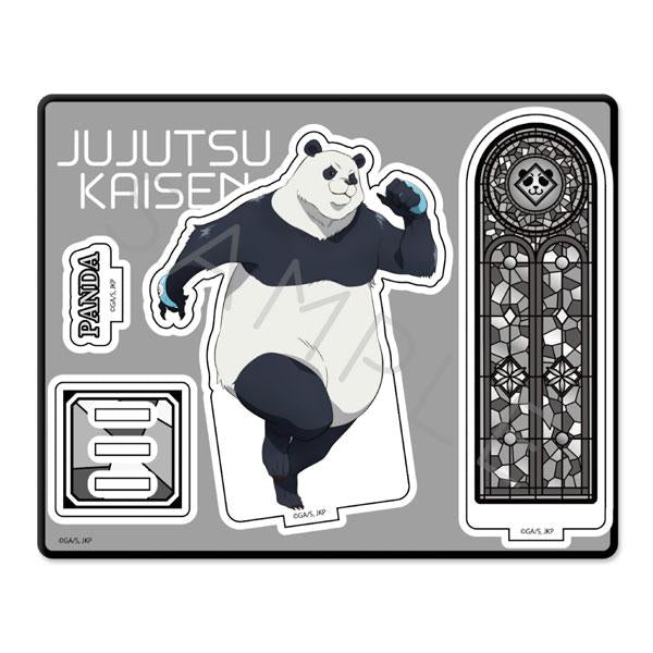 [預訂] 咒術迴戰2期立牌TF(熊貓)，包含熊貓角色立繪及其他設計圖案。