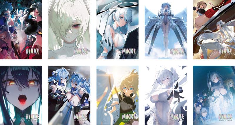 「勝利女神：妮姬」交換色紙OLD TALES 10枚入BOX，多種角色設計。